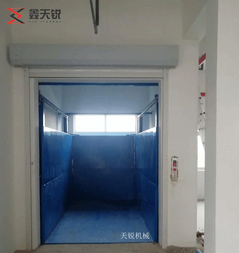 上海上货专用导轨式升降货梯